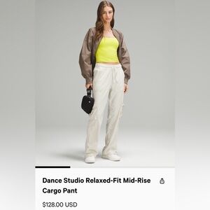 Lululemon Dance Studio Relaxed-Fit mid-rise Cargo Pants